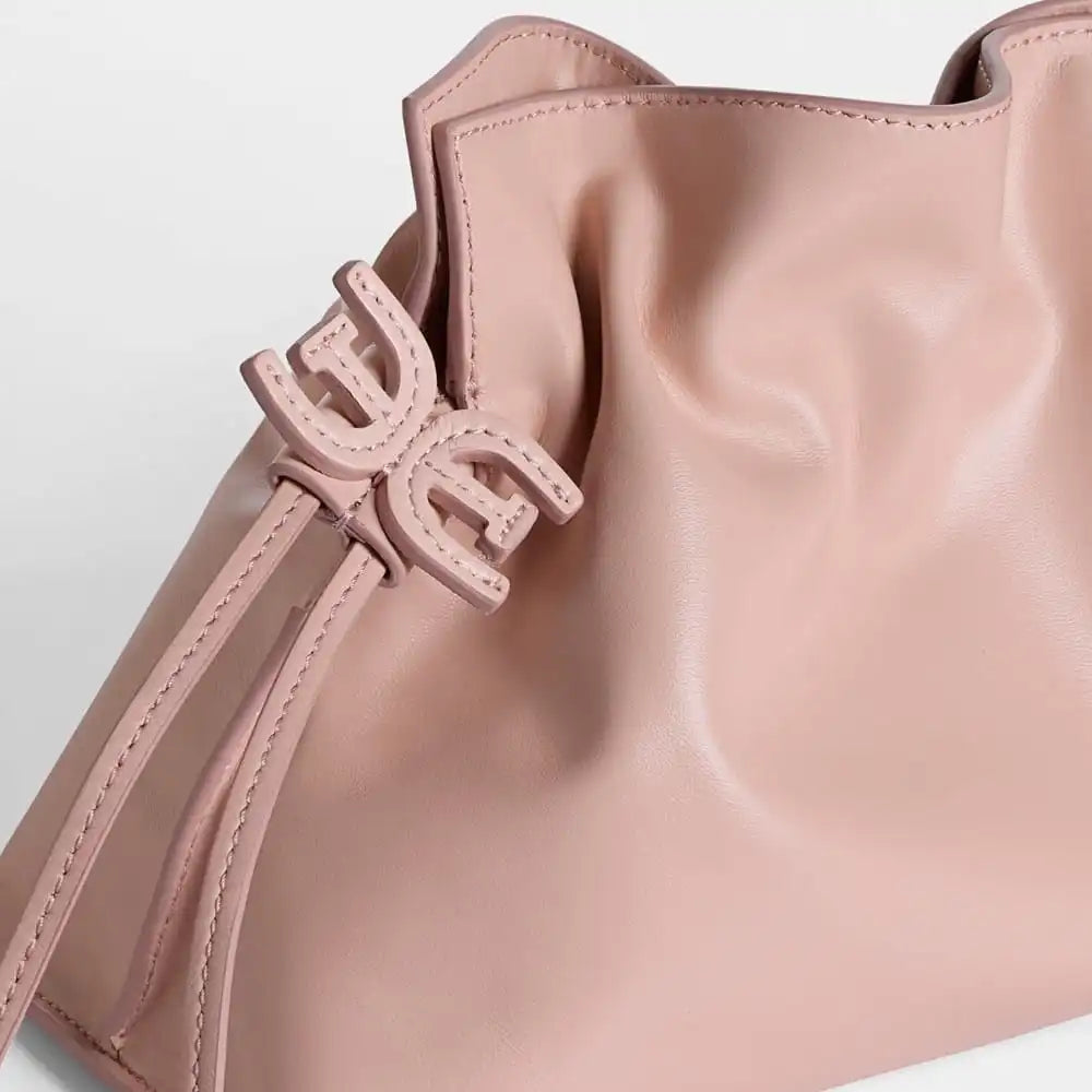 Poppy Oversized Drawstring Clutch