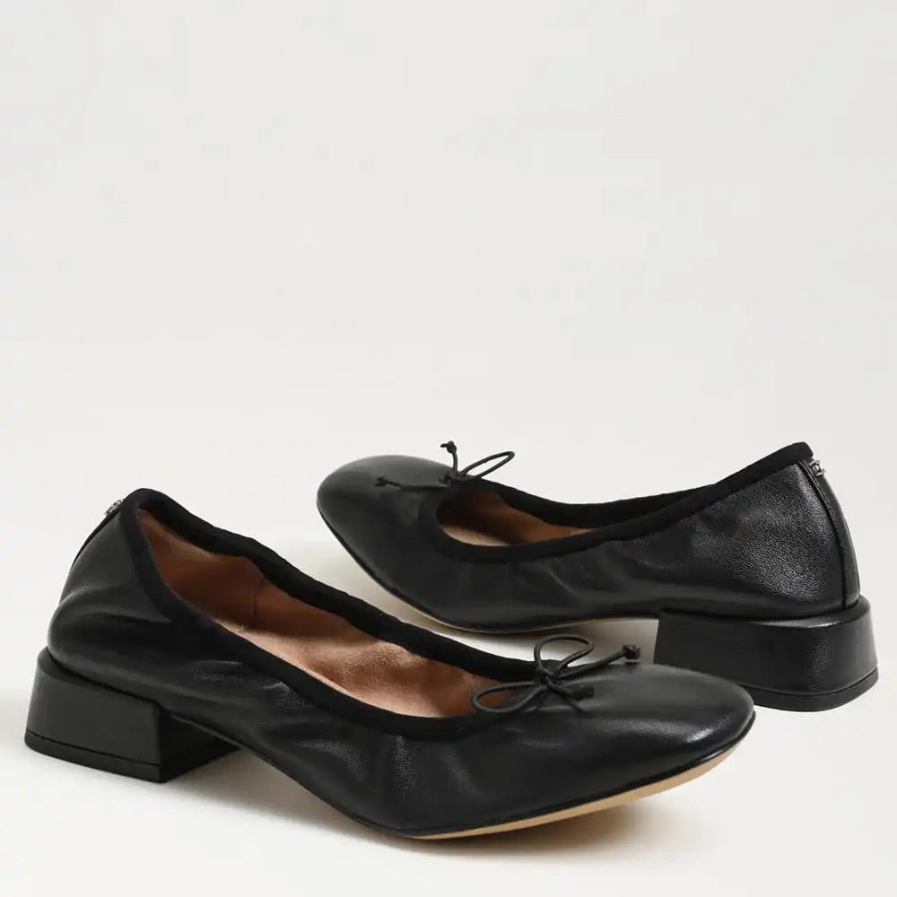 Belle Block Heel Ballet