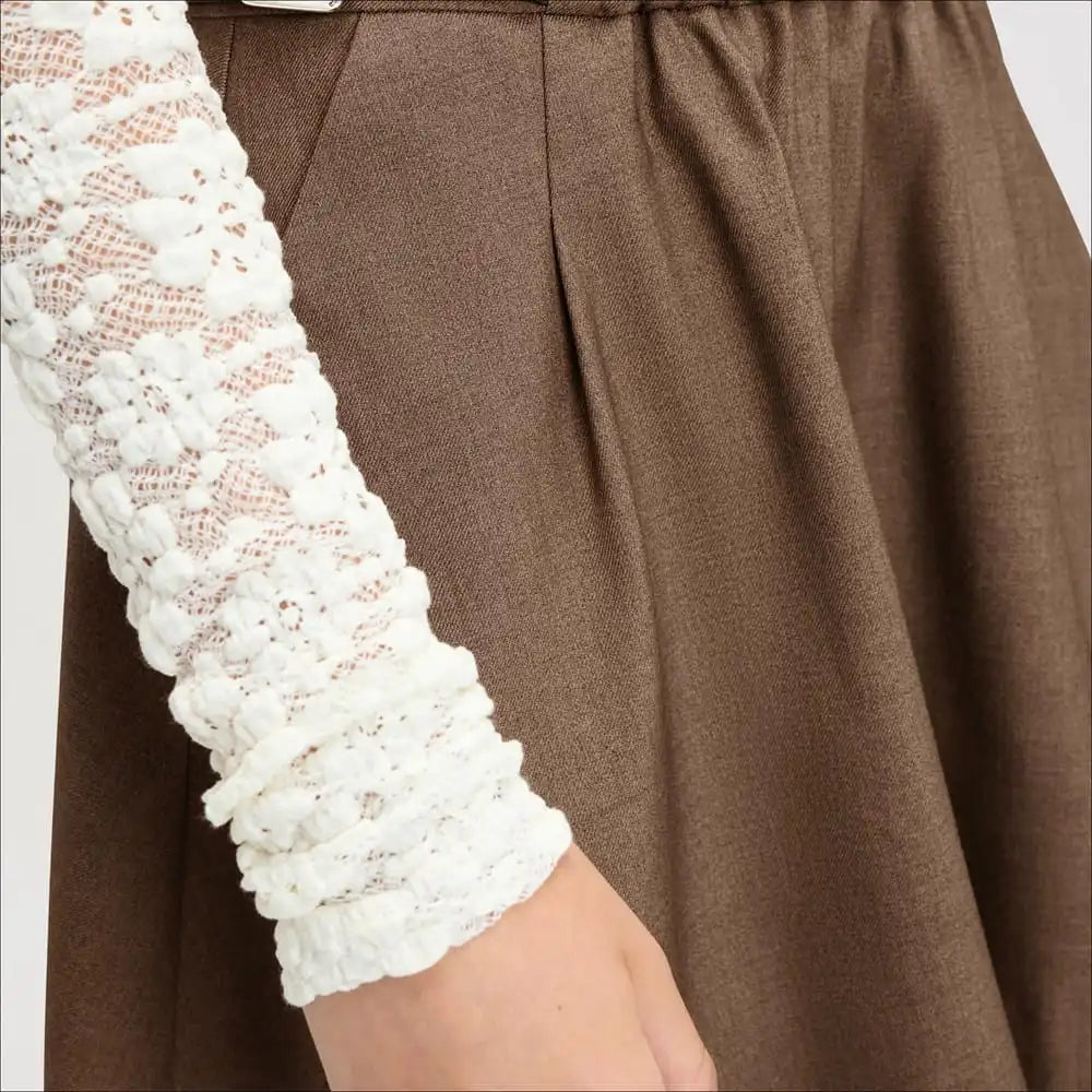 Pull-on Mini Skirt
