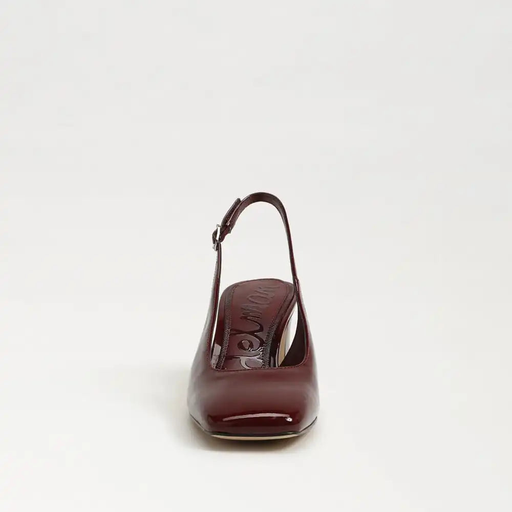 Lucille Block Heel Slingback