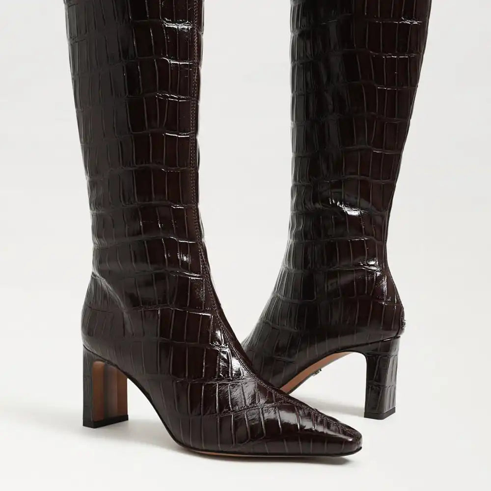 Sylvia Wide Calf Knee High Boot