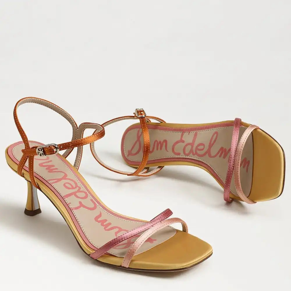 Presley Strappy Kitten Heel Sandal