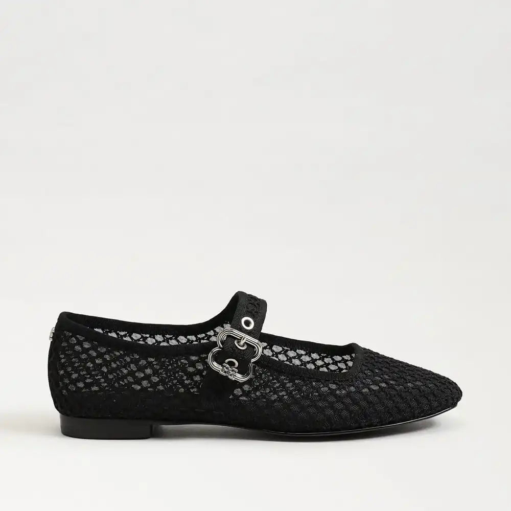 Michaela Mesh Mary Jane Flat