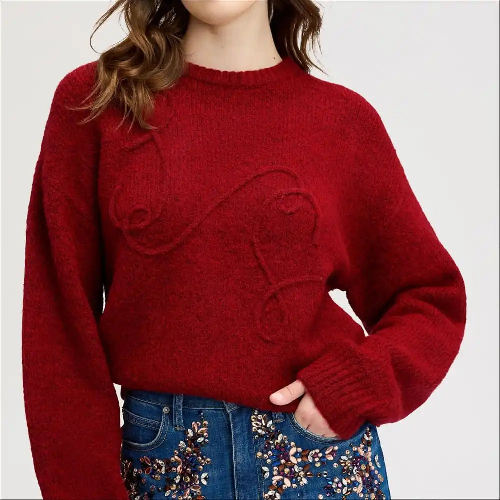 Logo Crew Neck Sweater