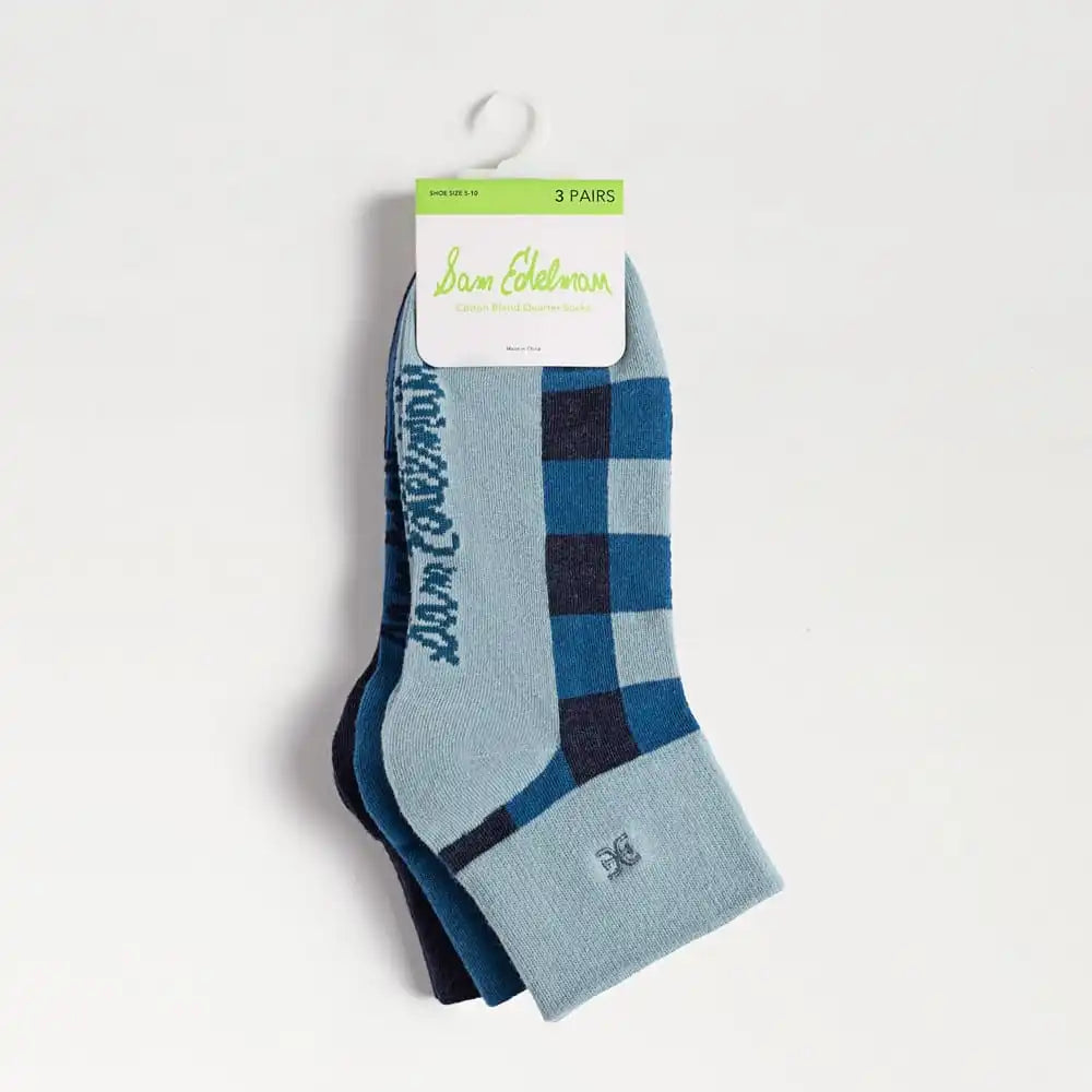 3 Pack Plaid Argyle Socks