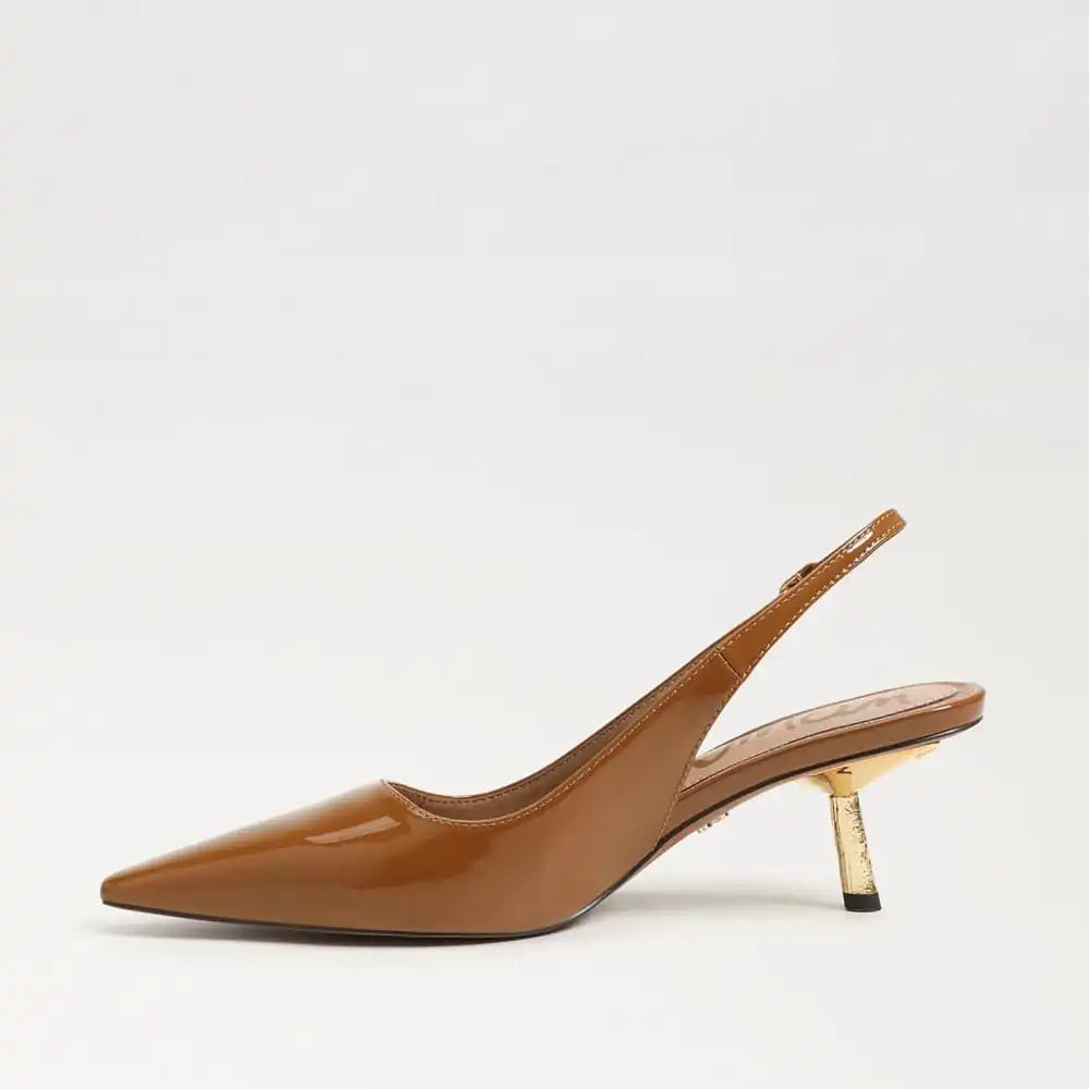 Bianka Gilded Slingback Pump